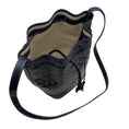 Load image into Gallery viewer, Goyard Navy Blue Goyardine Petit Flot Bucket Bag PM
