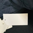 Load image into Gallery viewer, 3.1 Phillip Lim Black / Navy Motorcycle Jacket with Quilted Chiffon Detail