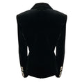 Load image into Gallery viewer, Alexandre Vauthier Black Crystal Embellished Velvet Tuxedo Blazer