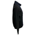 Load image into Gallery viewer, 3.1 Phillip Lim Black / Navy Motorcycle Jacket with Quilted Chiffon Detail