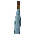 Load image into Gallery viewer, Bottega Veneta Light Blue Intrecciato Leather Snap Clutch Bag