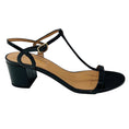 Load image into Gallery viewer, Aquazzura Black Patent Leather T-Strap Sandals