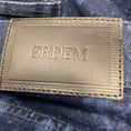 Load image into Gallery viewer, Erdem Dark Blue Floral Denim Jeans