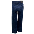 Load image into Gallery viewer, Erdem Dark Blue Floral Denim Jeans