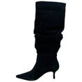 Load image into Gallery viewer, Simkhai Black Suede Jordi Slouch Boots