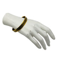 Load image into Gallery viewer, Hermes Gold Plated Enamel Anchor Bangle Bracelet