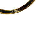 Load image into Gallery viewer, Hermes Gold Plated Enamel Anchor Bangle Bracelet