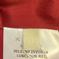 Load image into Gallery viewer, Elie Saab Luscious Red Double Breasted Jacquard Blazer