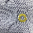 Load image into Gallery viewer, Loro Piana Lilac Baby Cashmere Cable Knit Cardigan Sweater