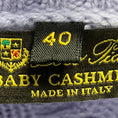 Load image into Gallery viewer, Loro Piana Lilac Baby Cashmere Cable Knit Cardigan Sweater