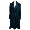 Load image into Gallery viewer, Bottega Veneta Navy Blue Cotton Canvas Belted Trench Coat