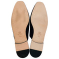 Load image into Gallery viewer, Ann Mashburn Navy Blue Suede Joy Mules