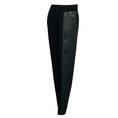 Load image into Gallery viewer, Celine Charcoal Grey / Black Pinstriped Wool Pants with Elastic Waist