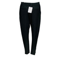 Load image into Gallery viewer, Celine Charcoal Grey / Black Pinstriped Wool Pants with Elastic Waist