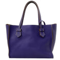 Load image into Gallery viewer, Moreau Paris Purple Calfskin Leather Brégancon Reversible Tote