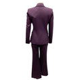 Load image into Gallery viewer, Altuzarra Aubergine Indiana Blazer and Fossett Pants Suit Set