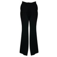 Load image into Gallery viewer, Altuzarra Black Flared Crepe Trousers
