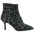 Load image into Gallery viewer, L'Agence Black Multi Tweed Aimee Ankle Booties
