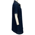 Load image into Gallery viewer, Louis Vuitton Blue Denim Zip Front Dress