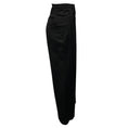 Load image into Gallery viewer, Givenchy Black Wide Leg Tailored Wool Trousers