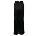 Load image into Gallery viewer, Givenchy Black Wide Leg Tailored Wool Trousers
