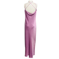 Load image into Gallery viewer, Antonelli Firenze Pink Miguel Satin Midi Dress