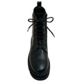 Load image into Gallery viewer, Voile Blanche Black Leather / Taupe Tweed Cleo Boots