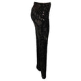 Load image into Gallery viewer, Veronica Beard Dark Currant Collier High Rise Sequin Skinny Flare Pant