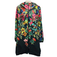 Load image into Gallery viewer, Moncler Black Multi Floral Eufrasia Reversible Nylon Coat
