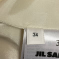 Load image into Gallery viewer, Jil Sander Ivory Crushed Velvet Maxi Dress