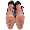Load image into Gallery viewer, Aquazzura Black Suede / Net Amore 75 Booties