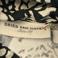 Load image into Gallery viewer, Dries Van Noten Black / White Butterfly Print Midi Dress