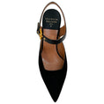 Load image into Gallery viewer, Laurence Dacade Black Suede Kane Ankle Strap Pumps