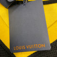 Load image into Gallery viewer, Louis Vuitton Black / Yellow / Blue Ribbed Waist Sleeveless Dress