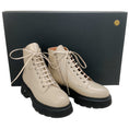 Load image into Gallery viewer, Laurence Dacade Grege Leather Kurt Combat Boots