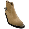 Load image into Gallery viewer, Golden Goose Deluxe Brand Tan Suede Patty Western Ankle Booties