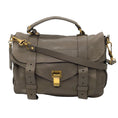 Load image into Gallery viewer, Proenza Schouler Taupe PS1 Leather Shoulder Bag
