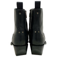 Load image into Gallery viewer, Golden Goose Deluxe Brand Black Leather Debbie Western Ankle Boots