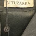 Load image into Gallery viewer, Altuzarra Black Sequined Long Sleeved Silk Crepe Dress with Tassel Detail