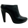 Load image into Gallery viewer, Alexander McQueen Black Leather Slip On Platform Mules