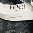 Load image into Gallery viewer, Fendi Black Short Sleeved Puckered Cocktail Dress