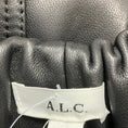 Load image into Gallery viewer, A.L.C. Black Wide Leg Lamb Leather Jones Pant