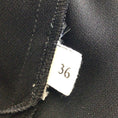 Load image into Gallery viewer, Altuzarra Black Toggle Detail Short Sleeved Crepe Midi Dress
