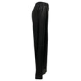 Load image into Gallery viewer, A.L.C. Black Wide Leg Lamb Leather Jones Pant