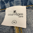 Load image into Gallery viewer, Courreges Light Blue Wash Flared Denim Jeans