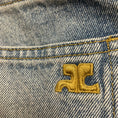 Load image into Gallery viewer, Courreges Light Blue Wash Flared Denim Jeans