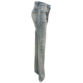 Load image into Gallery viewer, Courreges Light Blue Wash Flared Denim Jeans