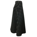 Load image into Gallery viewer, Marni Black / White 2023 Checked Wool Midi Skirt