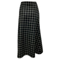 Load image into Gallery viewer, Marni Black / White 2023 Checked Wool Midi Skirt