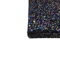 Load image into Gallery viewer, Jimmy Choo Navy Blue Multi Metallic Glitter Clutch with Silver Hardware and Chain Strap